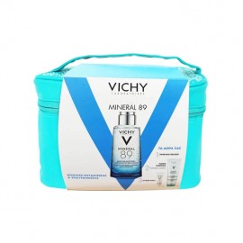 Vichy Promo Mineral 89 Booster 50ml & ΔΩΡΟ Purete Thermale Creme Moussante 50ml & ΔΩΡΟ Capital Soleil UV-Age Daily SPF50+ 3ml & ΔΩΡΟ Νεσεσέρ