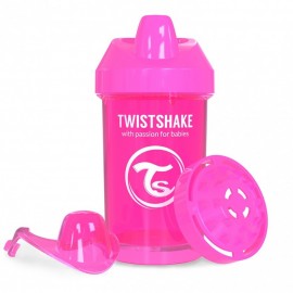 Twistshake Crawler Cup Κύπελλο Μίξερ Φρούτων 300ml 8+ μηνών Ροζ