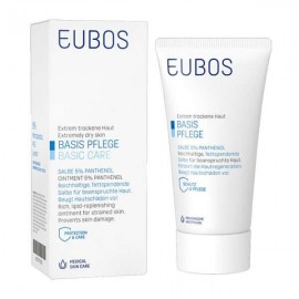 Eubos Salbe 5% Panthenol Ενυδατική Αλοιφή για Ξηρό & Πολύ Ξηρό Ταλαιπωρημένο Δέρμα 75ml