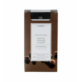 Korres Argan Oil Advanced Colorant 1.0 Μαύρο 50ml