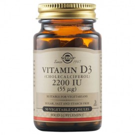 Solgar Vitamin D3 2200iu 55μg 50caps