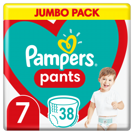 Pampers Pants Jumbo Pack No 7 (17+kg) 38τμχ