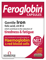 Vitabiotics Feroglobin 30 Κάψουλες
