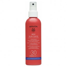 Apivita Bee Sun Safe Hydra Melting Face Body SPF30 Ενυδατικό Αντηλιακό Spray Ελαφριάς Υφής για Πρόσωπο & Σώμα 200ml