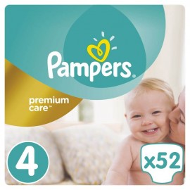Pampers Premium Care No 4 (9-14kg) 52τμχ