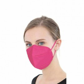 Μάσκα Προστασίας KN95 Φούξια FFP2 1τμχ