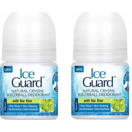 Ice Guard Rollerball Deodorant Tea Tree 2 x 50ml