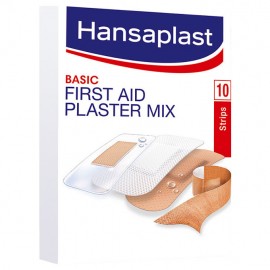 Hansaplast Basic First Aid Plaster Mix Επιθέματα για Πληγές 10τμχ