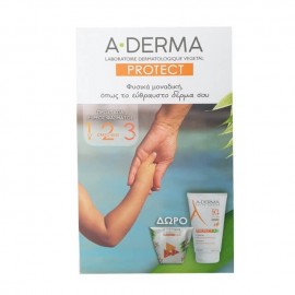 A-Derma Protect Creme AD spf50+ 150ml & Δώρο Polypag Protect Kids