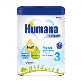 Humana My Pack Platinum 3 Ρόφημα Γάλακτος Σε Σκόνη 12m+ 800gr