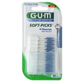 GUM Soft Picks Original Μεσοδόντιες Οδοντογλυφίδες Extra Large σε χρώμα Πράσινο 40τμχ