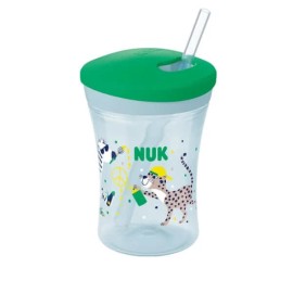 NUK Action Cup 12+ m Πράσινο με Τίγρη 230ml