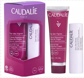 Caudalie The des Vignes Hand & Nail 30ml & Lip Conditioner Ενυδάτωση Χειλιών 4.5gr