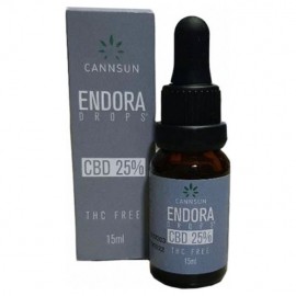 Cannsun Endora Drops CBD 25% THC Free Έλαιο Κάνναβης 15ml