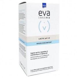Intermed Eva Intima Minor Discomfort Lactic Gel pH 3.8 Γέλη 9x5ml