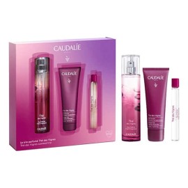 Caudalie The des Vignes Fragrance Trio Gift Set Πακέτο Προσφοράς με Γυναικείο Άρωμα 50ml & 10ml & Shower Gel 50ml