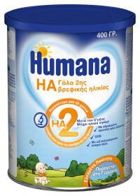 Humana HA2 Γάλα 2ης Βρεφικής Ηλικίας Μετά το 6ο μήνα 400gr