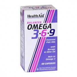 Health Aid Balanced Omega 3 - 6 - 9,  60 κάψουλες