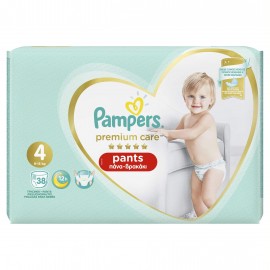 Pampers Premium Care Pants no 4 9-15kg  38τμχ
