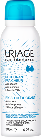 Uriage Fresh Deodorant Αποσμητικό Spray125ml