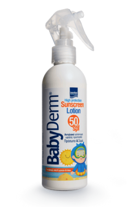 Intermed Babyderm Sunscreen Lotion spf50 200ml