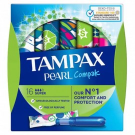 Tampax Compak Pearl Super 16τμχ