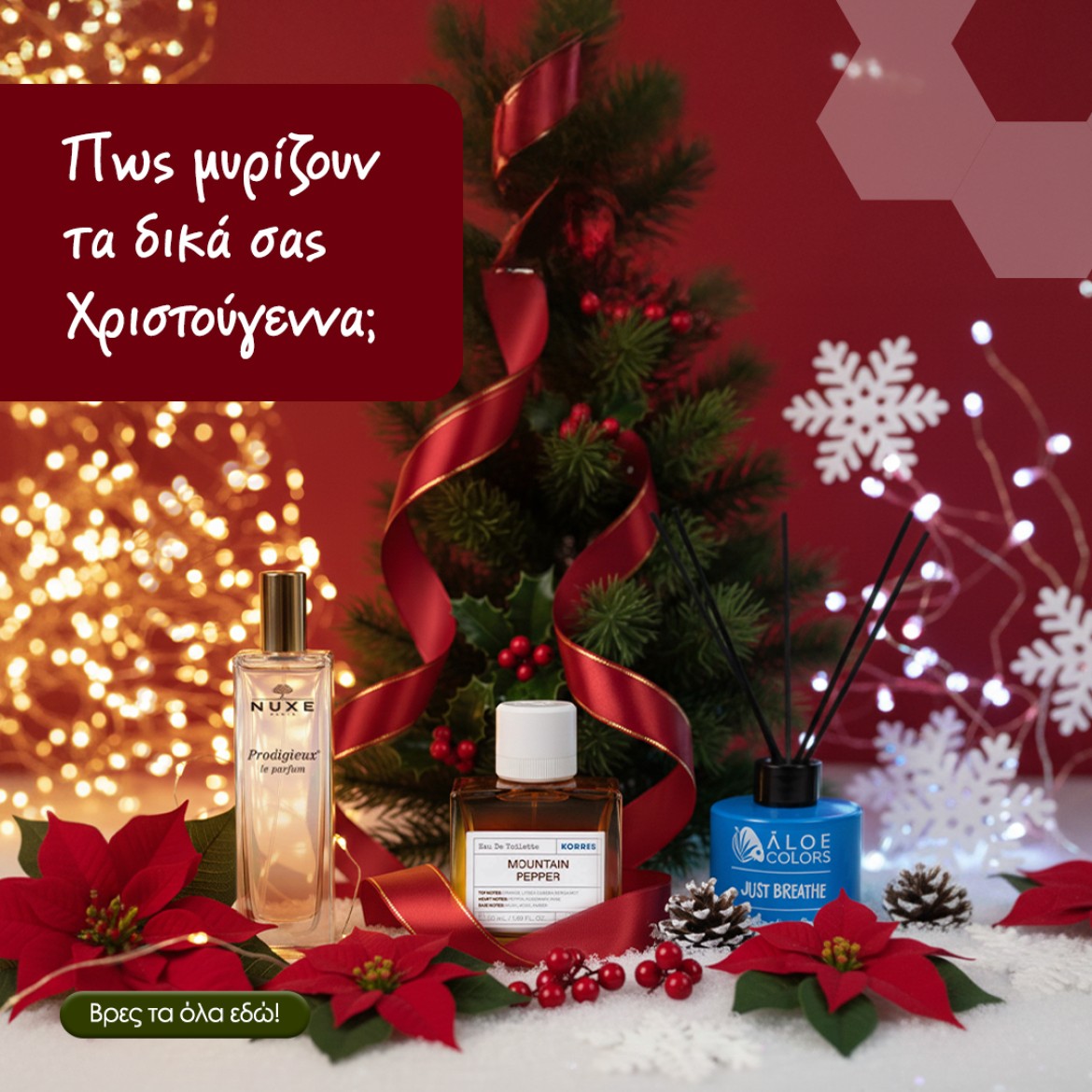 Τα αρώματα των Χριστουγέννων!