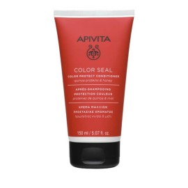 Apivita Color Seal Color Protect Conditioner Μαλακτική Κρέμα Προστασίας Χρώματος Με Πρωτεΐνες Κινόα & Μέλι 150ml