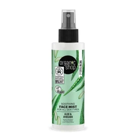 Organic Shop Σπρέι Ανακούφισης Προσώπου Αλόη & Αβοκάντο,150ml