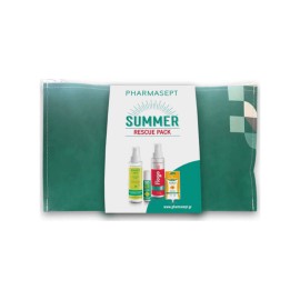Pharmasept Summer Rescue Pack Insect lotion Απωθητικό Σπρέι για Κουνούπια και Σκνίπες 100ml & SOS After Bite 15ml & Flogo Instant Calm Spray για Εγκαύματα 100ml & Arnica Cream Gel για Μώλωπες 15ml