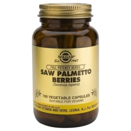 Solgar Saw Palmetto Berries Μείωση Συμπτωμάτων του Προστάτη 100vcaps