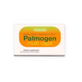 Evdermia Palmogen Multi Caps Συμπλήρωμα Διατροφής για την Καλή Υγεία των Μαλλιών 30 Κάψουλες
