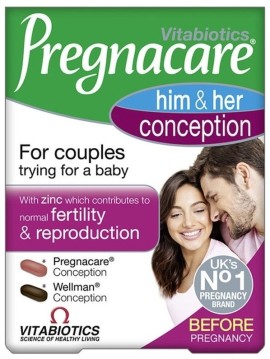 Vitabiotics Pregnacare Him & Her Conception 60tabs