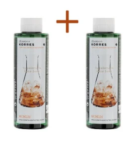 Korres Σαμπουάν με Κυστίνη και Γλυκοπρωτεΐνες 250ml 2τμχ