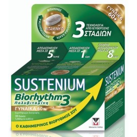 Sustenium Biorhythm3 Woman 60+, 30 δισκία