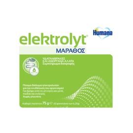 Humana Elektrolyt Ηλεκτρολύτες με γεύση Μάραθο 12x6.25gr