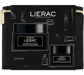 Lierac Set Premium La Creme Voluptueuse 50ml +Κρέμα Ματιών 20ml + Νεσεσέρ 1 τεμάχια