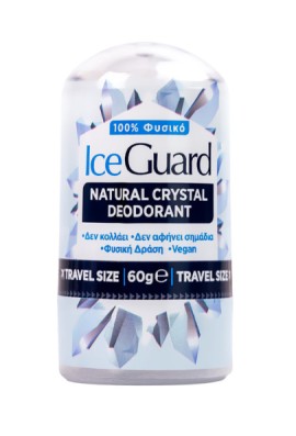 Optima Ice Guard Φυσικό Κρυσταλλικό Αποσμητικό Twist Up Mini 60g