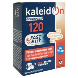 Menarini Kaleidon Probiotic 120 Fast Melt Προβιοτικό Συμπλήρωμα Διατροφής 10 Φακελίσκοι