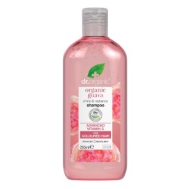 Dr.Organic Organic Guava Shine & Radiance Shampoo for Coloured Hair Σαμπουάν για Βαμμένα Μαλλιά, 265ml