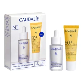 Caudalie Promo Vinoperfect Brightening Dark Spot Serum, 30ml & Vinosun Protect Cream Spf 50+, 20ml