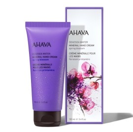 Ahava Dead Sea Water Mineral Hand Cream Spring Blossom, Κρέμα Χεριών με Άρωμα Ανοιξιάτικου Άνθους, 100ml