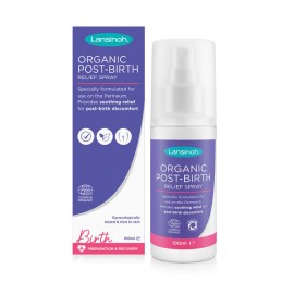 Lansinoh Organic Post Birth Relief Spray Οργανικό Σπρέι Ανακούφισης Μετά τον Τοκετό 100ml
