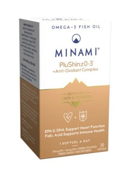 Minami PluShinzO-3 Anti-Oxidant Complex Antiaging, 30 κάψουλες