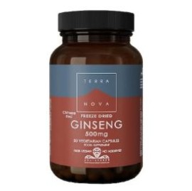 Terranova Ginseng 500mg 50 vegetarian capsules