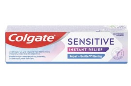 Colgate Sensitive Instant Relief Repair & Gentle Whitening Οδοντόκρεμα για την Επαναφορά της Φυσικής Λευκότητας των Δοντιών, 75ml