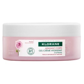 Klorane Peony Soothing Body Moisturizing Gel-Cream Ενυδατική Κρέμα Σώματος 200ml