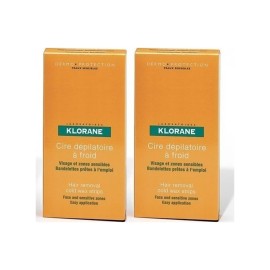 Klorane Hair Removal Cold Wax Strips Αποτριχωτικές Ταινίες Κρύου Κεριού για τα Πόδια 2x6τμχ