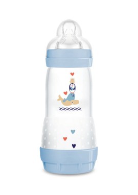 MAM Easy Start Anti-Colic Μπιμπερό Μπλε 4+μηνών 320ml