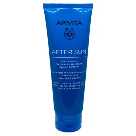 Apivita After Sun Δροσιστική Κρέμα Gel Για Πρόσωπο - Σώμα Με Σύκο, Αλόη και Πρόπολη 200ml